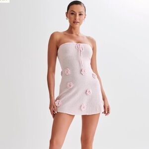 NWT Meshki Connelly Strapless Knit Mini Dress